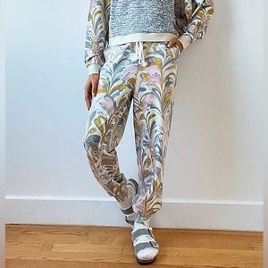 Anthropologie | Flora Printed Joggers